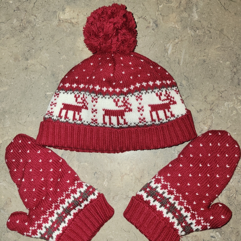 Ministry of rascals Winter Hat and Mittens Set Unisex